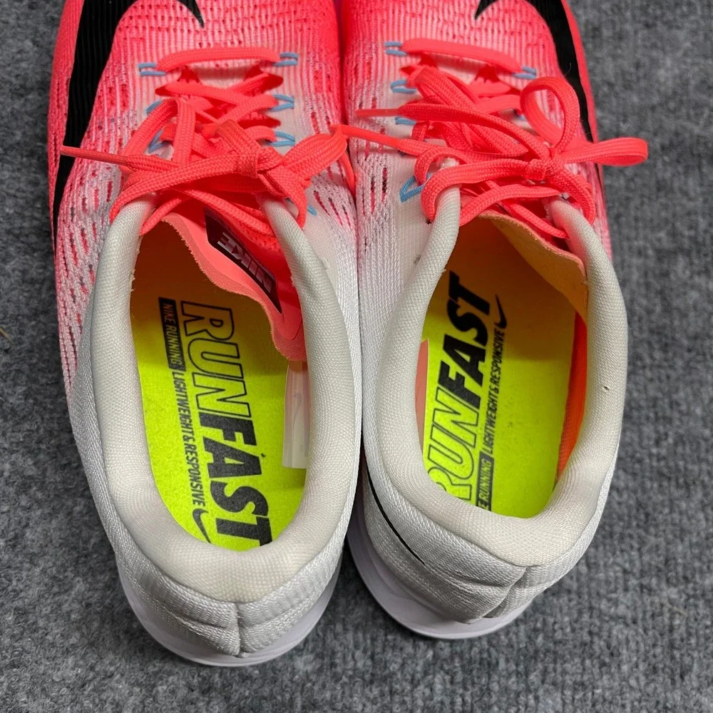 Nike‎ Air Zoom Elite 9 Womens Running Shoes Size 10 Crimson White 863770-600